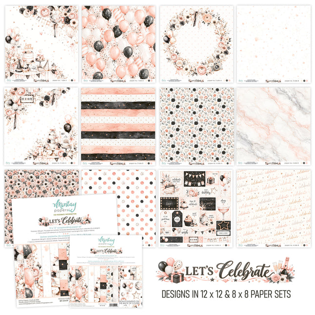 Mintay - Let's Celebrate - 8x8 Paper Pad