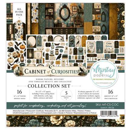 Mintay - Cabinet of Curiosities - 12x12 Paper Set