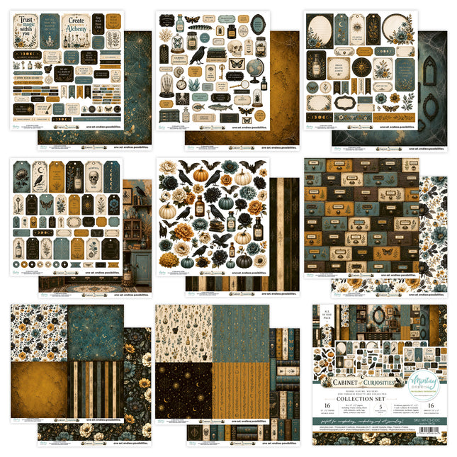 Mintay - Cabinet of Curiosities - 12x12 Paper Set