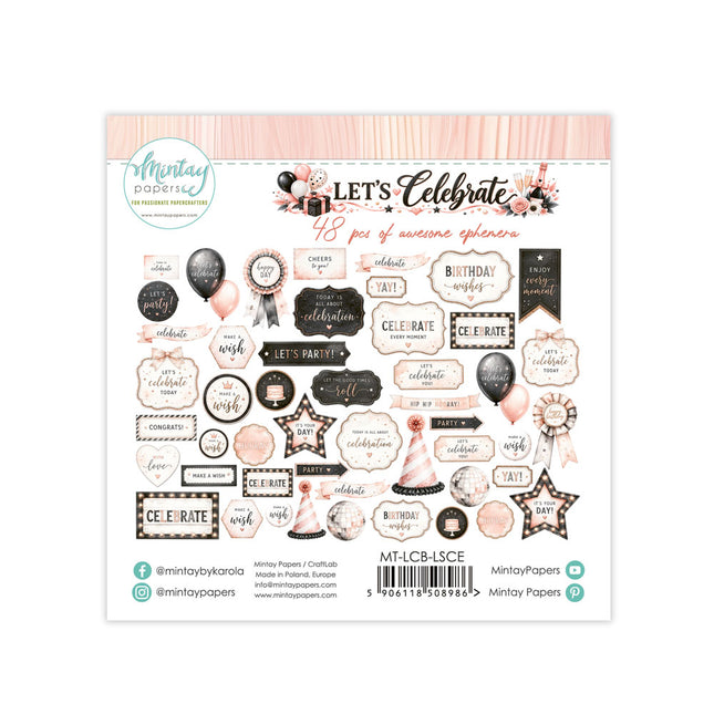 Mintay - Let's Celebrate - Ephemera