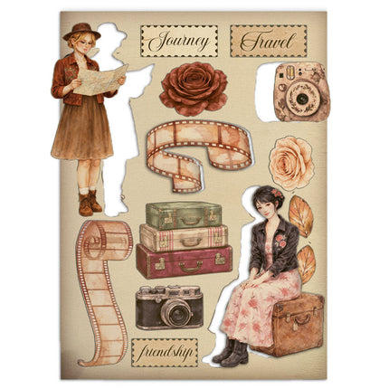 Stamperia - Our Way - A5 Wooden Shapes