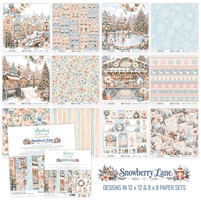Mintay - Snowberry Lane - 8x8 Paper Pad