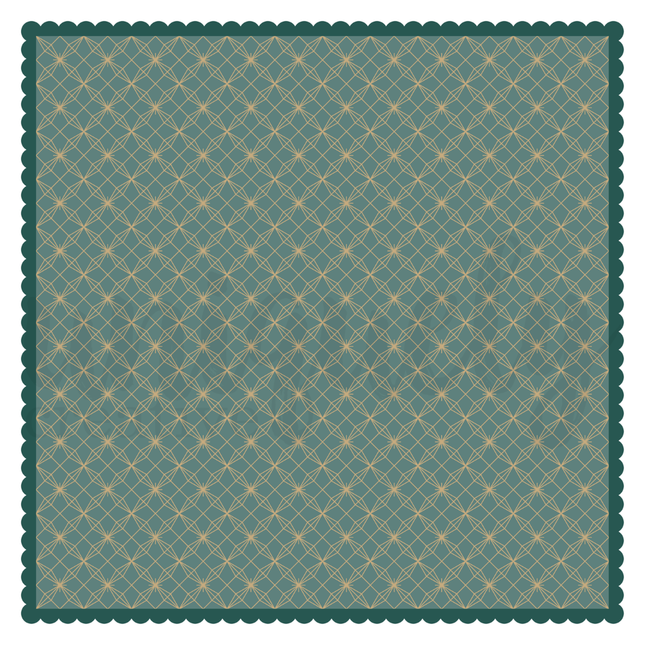Uniquely Creative - Father's Day Art Deco Background Cut-a-Part Sheet
