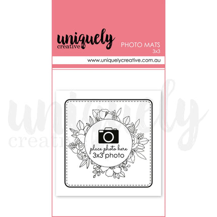 Uniquely Creative - 3"x 3" Photo Mats
