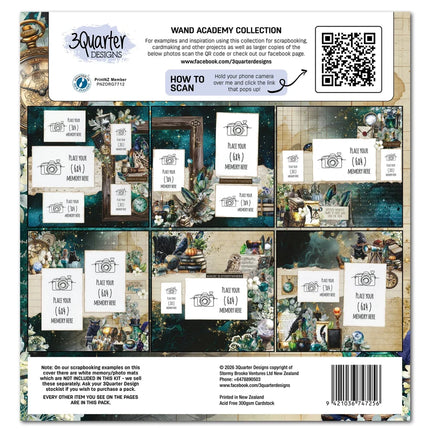 3Quarter Designs - Wand Academy - 12x12 Collection
