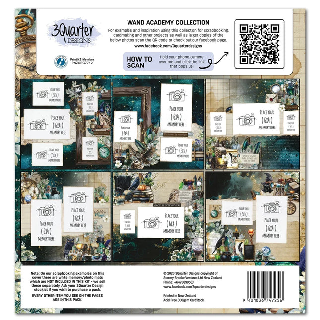 3Quarter Designs - Wand Academy - 12x12 Collection